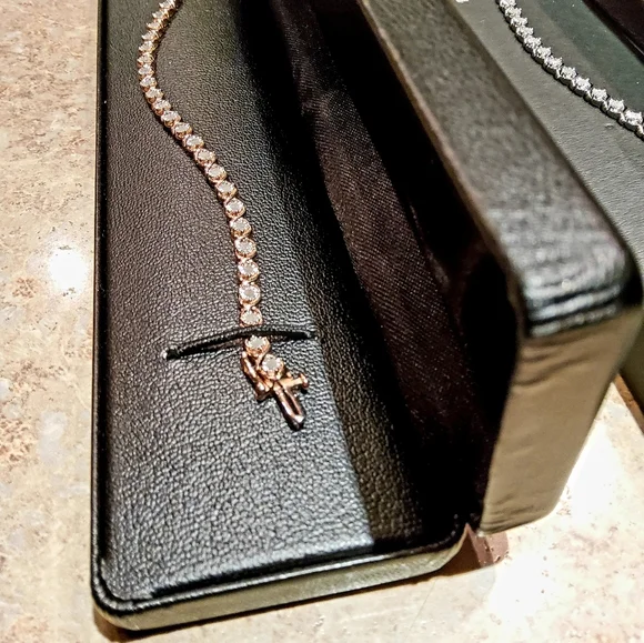 Diamond Tennis Bracelet 1 Carat TW Genuine